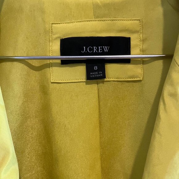 J.Crew Drapey long Parke blazer in cupro blend BG324 - Picture 3 of 4